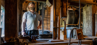 Molenwerkplaats interieur