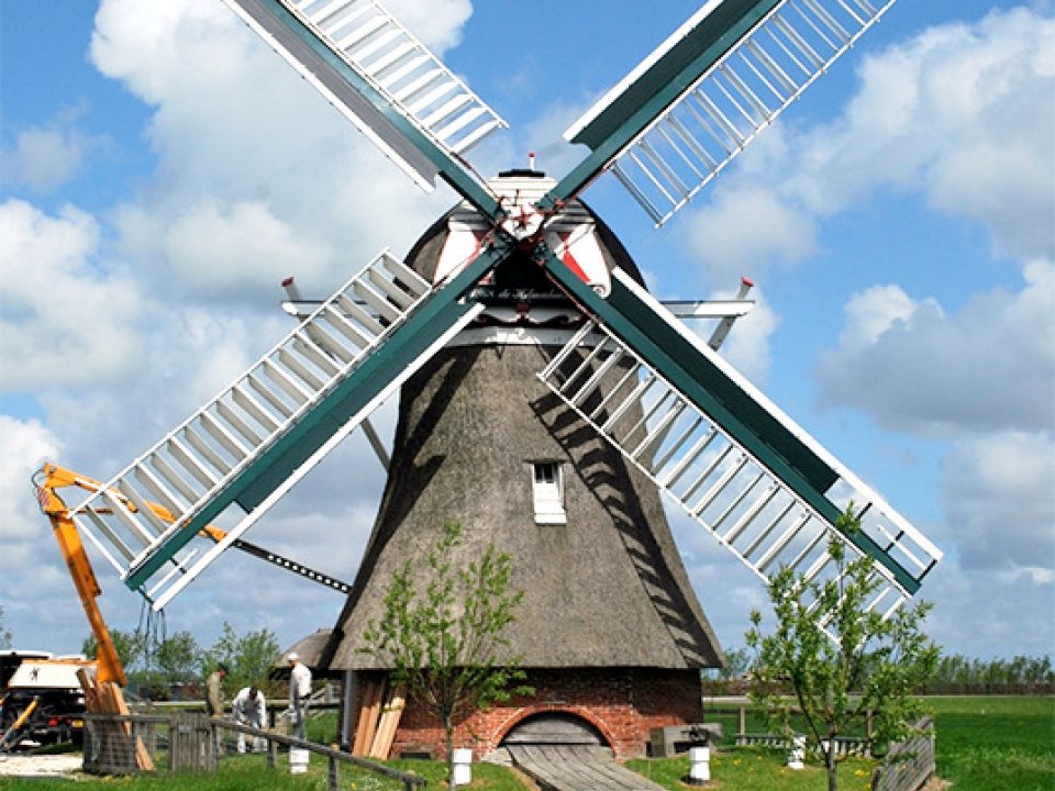 Hilmahuistermolen te Visvliet