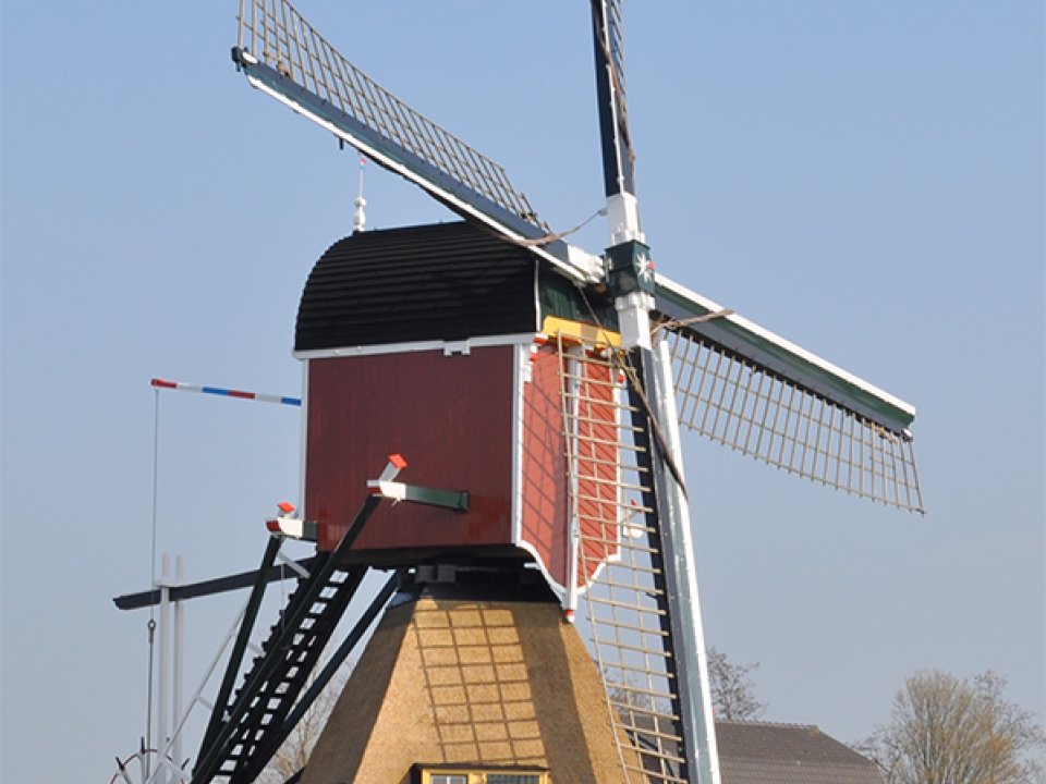 Lagenwaardse molen te Koudekerk aan den Rijn